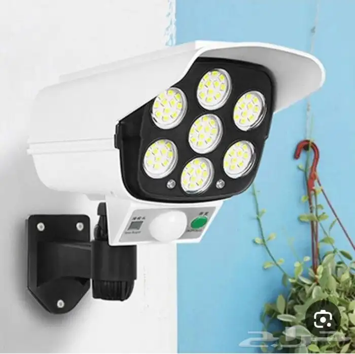 اضاءه ع شكل كاميرا عالطاقه الشمسي مع ريموت تحكم السعر 30ريال 0