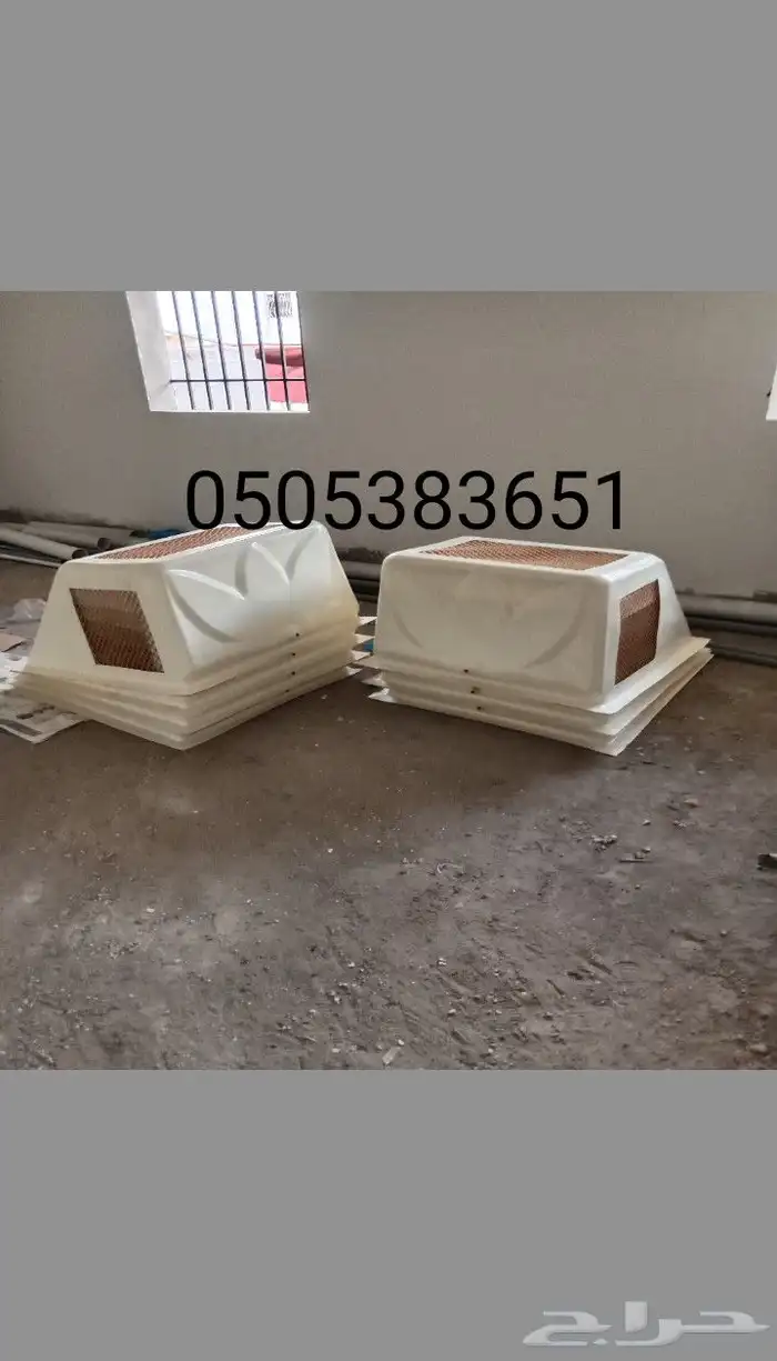 غطاء مكيف غطاء شفات فايبر جلاس مكيف صندوق الخارجي 0