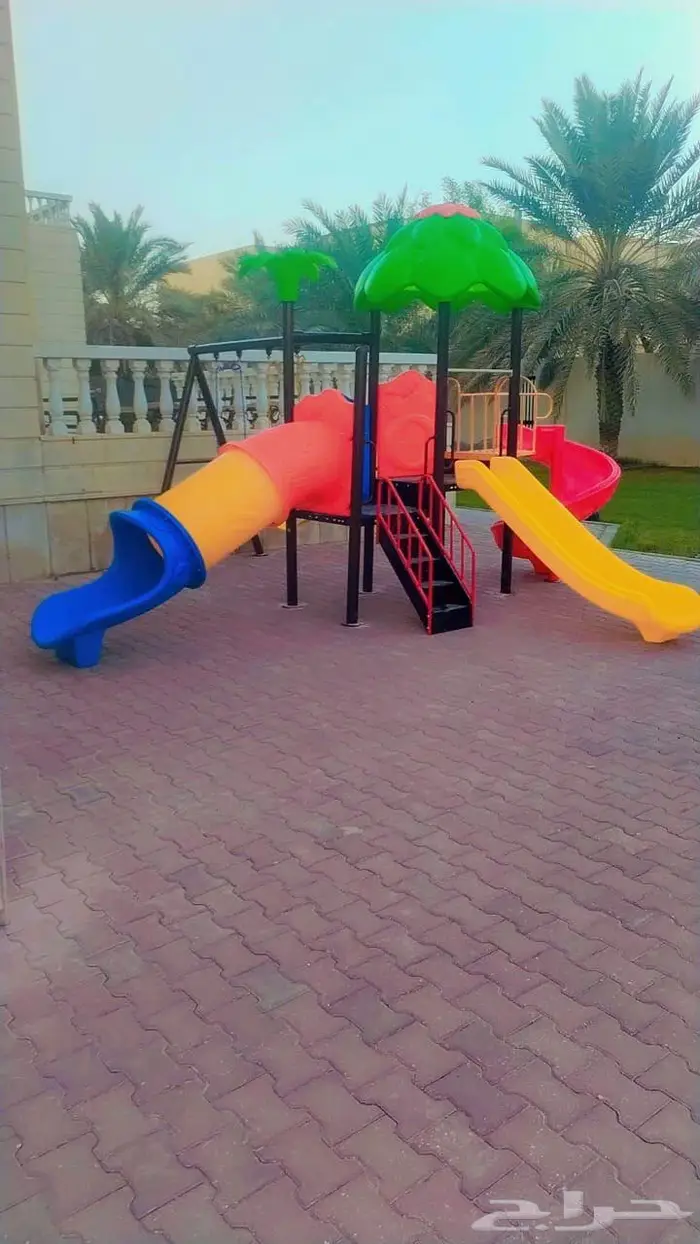 مراجيح وزحاليق العاب اطفال توريد وتركيب 16