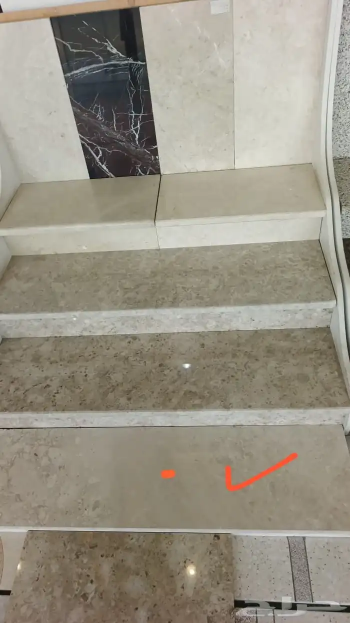 مقاول رخام حجر  درج مغاسل ديكورات بديل رخام بديل خشب وجهة ج 8