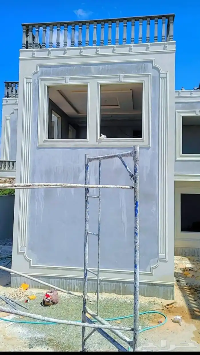 لياسه ملونه وديكورات اسمنتيه بديل الحجر الطبيعي 4