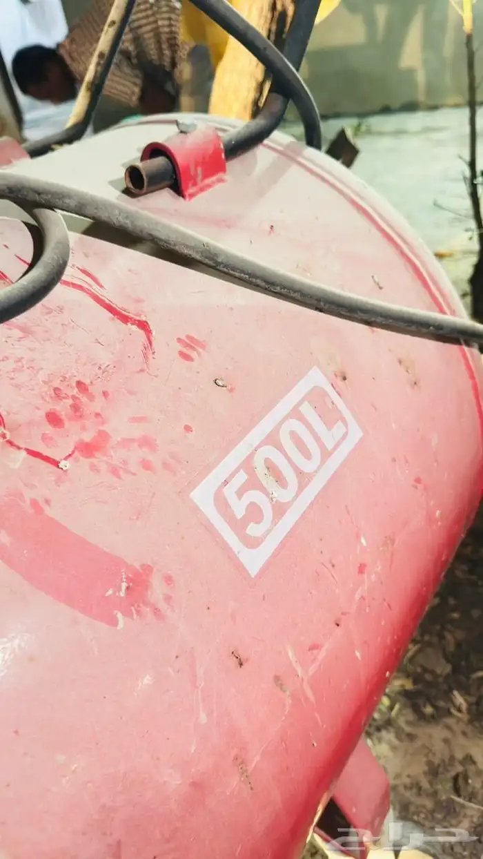 اغراض مغسله منفاخ هوا 500 لتر جديد ايطالي استخدام 6 شهور 2