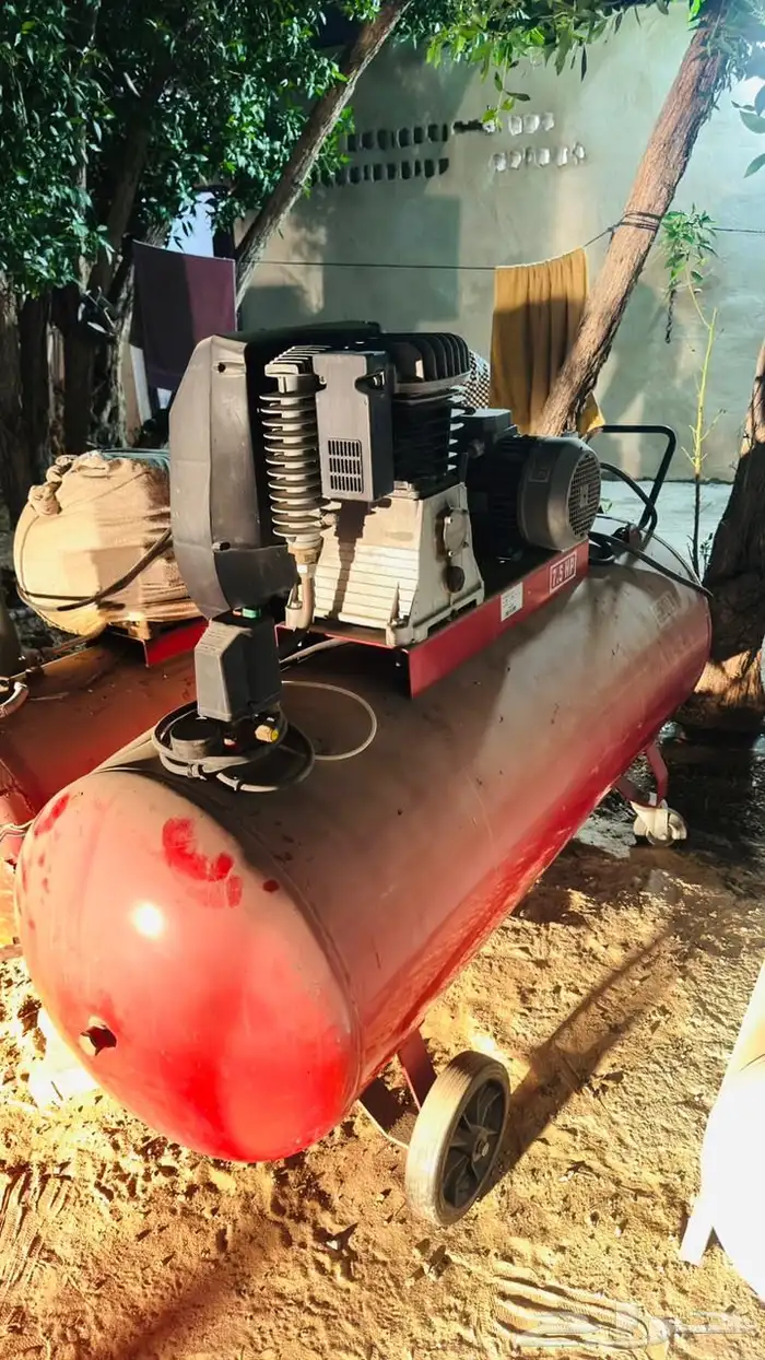 اغراض مغسله منفاخ هوا 500 لتر جديد ايطالي استخدام 6 شهور 7