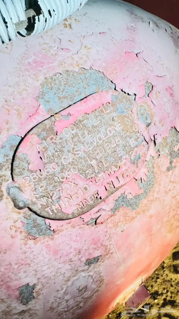 اغراض مغسله منفاخ هوا 500 لتر جديد ايطالي استخدام 6 شهور 5