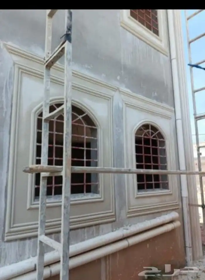 لياسه ملونه وديكورات اسمنتيه بديل الحجر الطبيعي 7