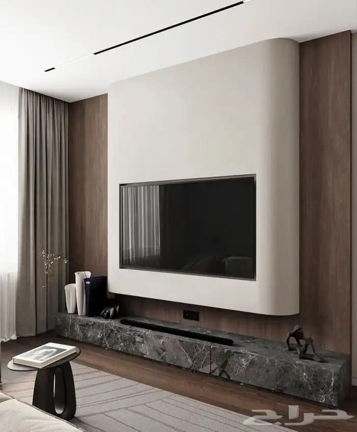 ديكورات بارتشن خشب حديد 8