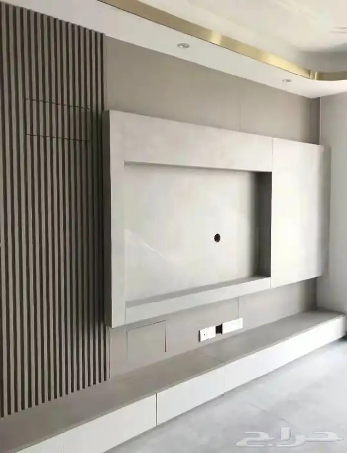 ديكورات بارتشن خشب حديد 5