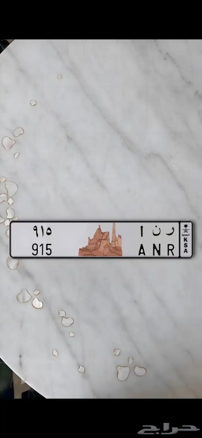 لوحه مميزه للبيع ر ن ا 915 0