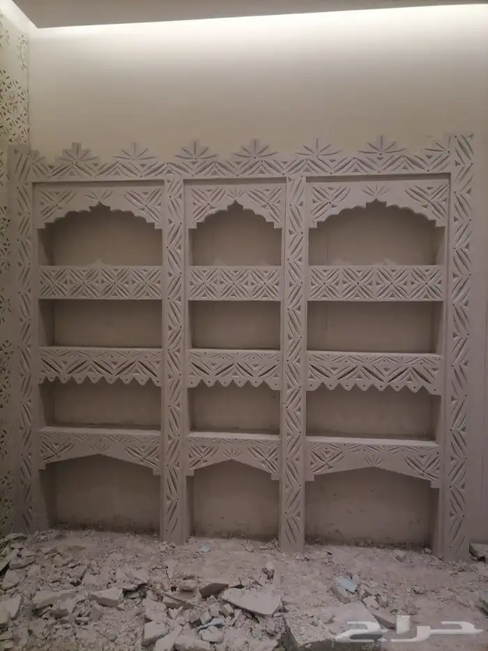 مشب كمار اوجار مدخنه جبس ديكور 8