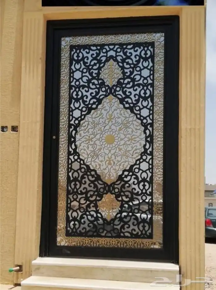 باب حديد ليزر 1