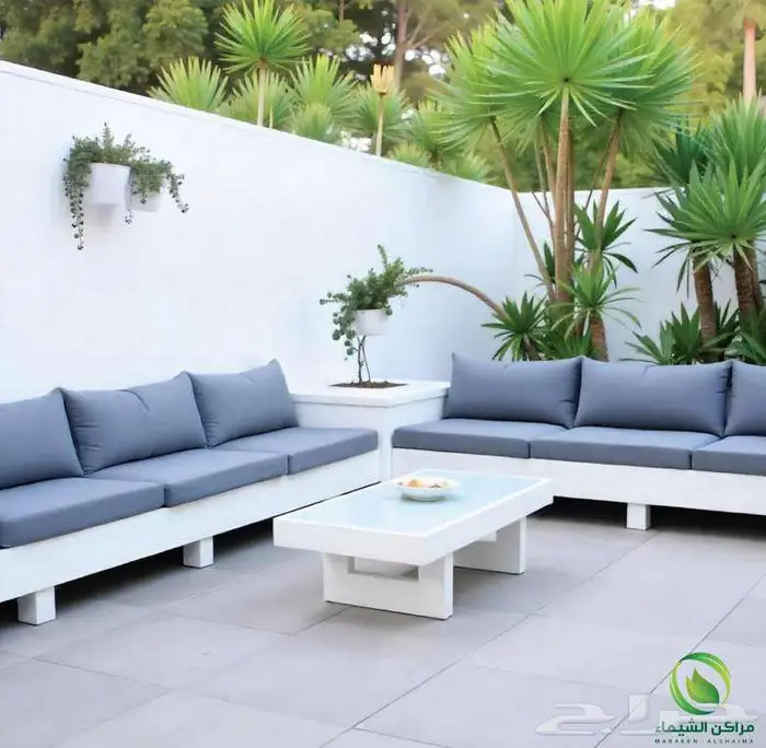 جلسات منزلية كبيرة فايبر للحدائق بسعر المصنع تفصيل بالخبر 7