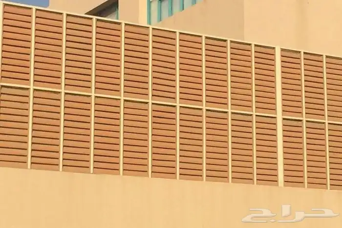 ساتر سواتر ساتر شرايح لوفر حديد باللون حسب الطلب 5