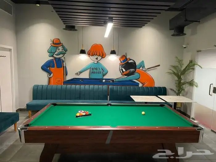 فرفيرة بلياردو 7و8و9 تنس هوكي العاب رياضية توصيل وتركيب 8