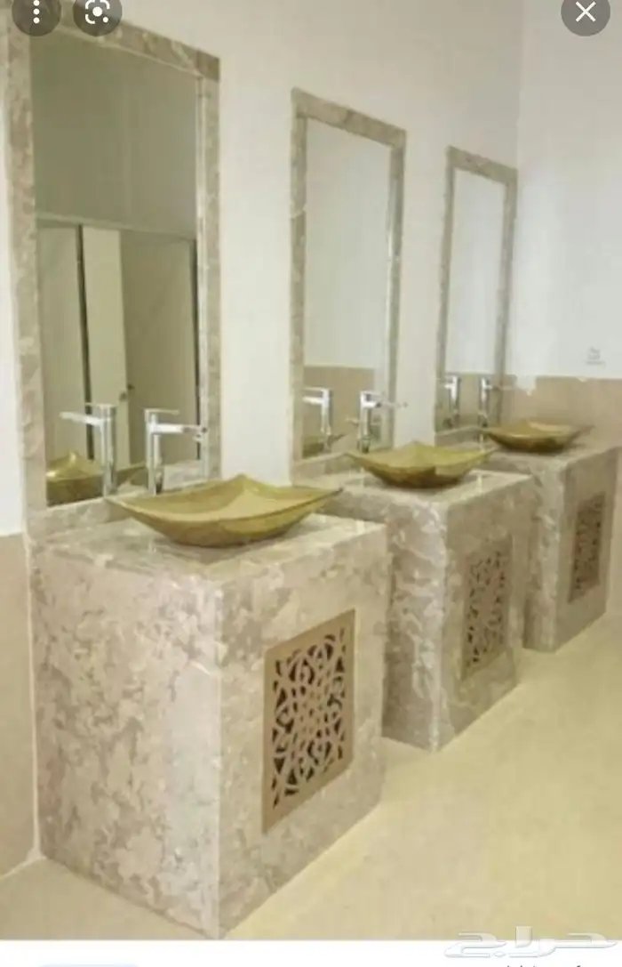 تفصيل مغاسل طبيعي وصناعي 0