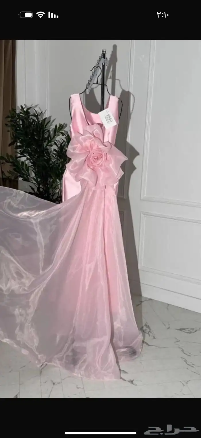 فستان باربي بالورد لامع 1