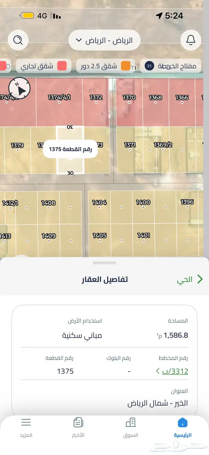 للبيع ارض بالخير 0