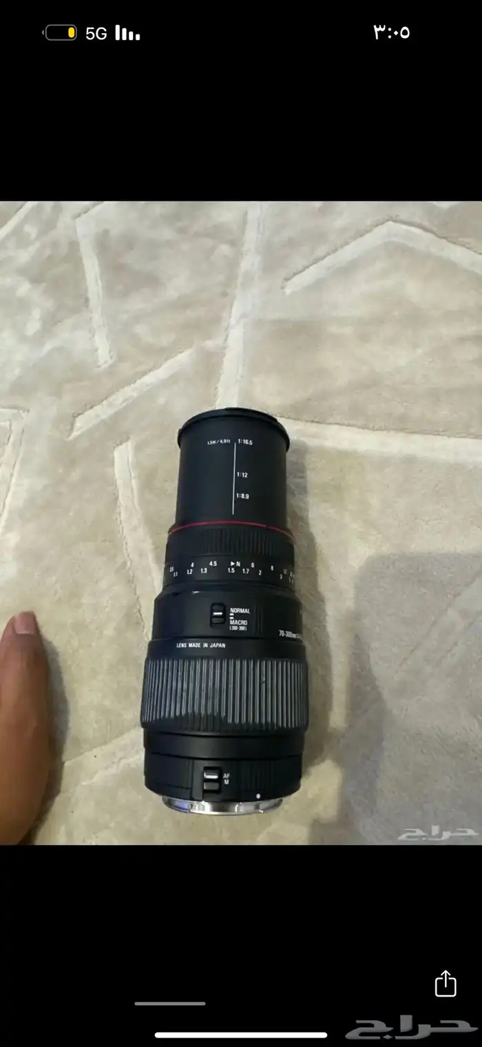 كاميرا كانون D600 نظيف جدا معها جميع اغراض من شاحن و بطارية 1