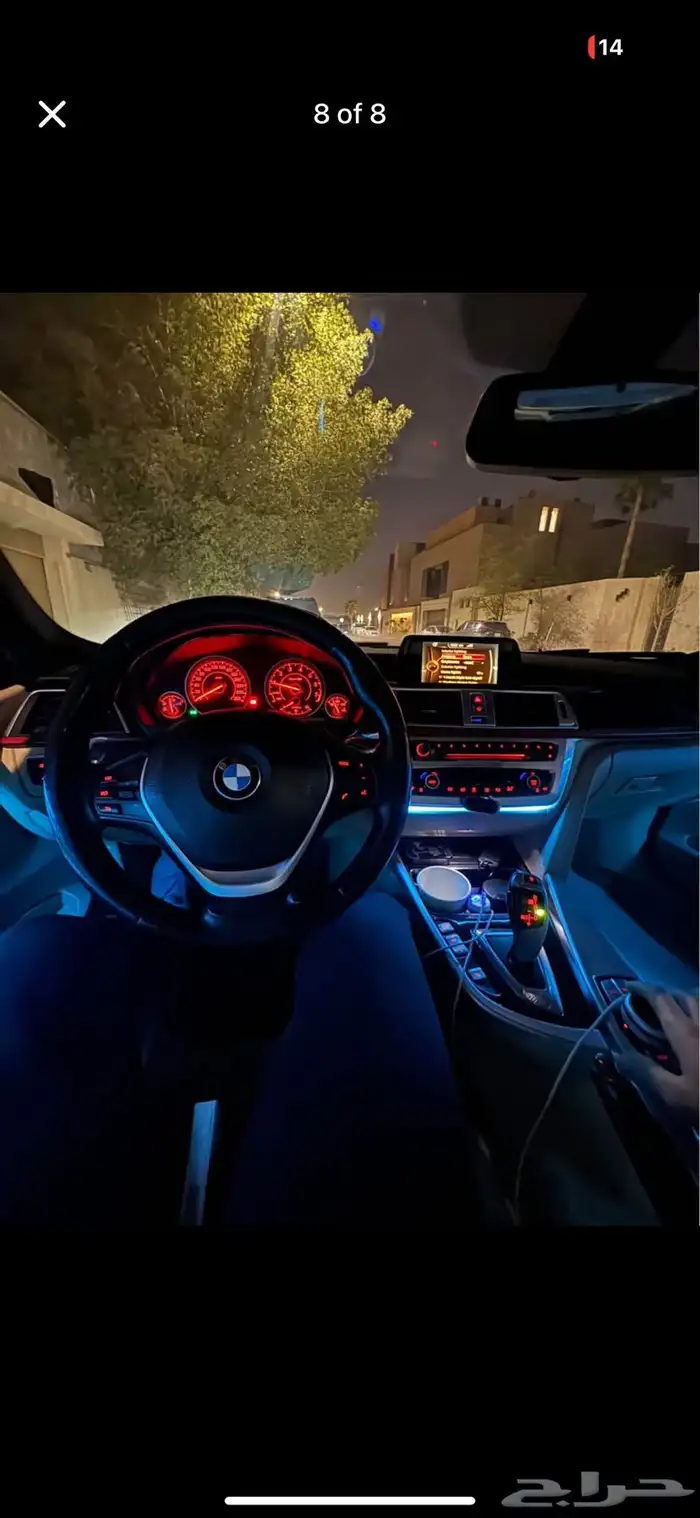 بي ام دبليو 320i sportline 2016 4