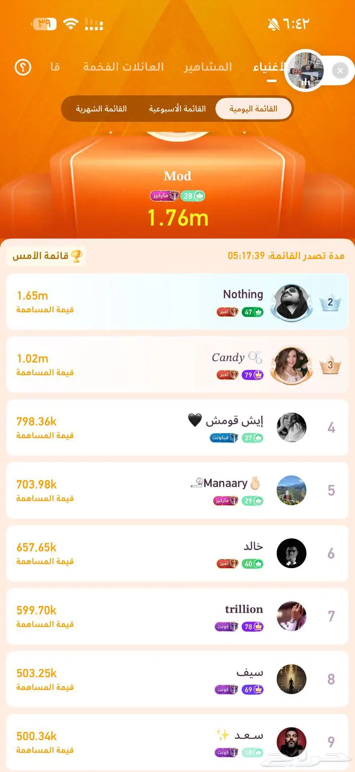 حساب سوا جاكارو 5