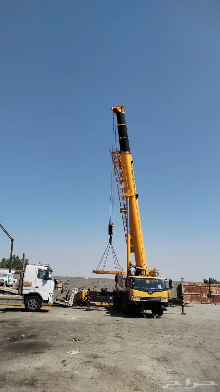 تأجير كرينات من7طن الي 500 750 1200طن فوركلفت جميع المقاسات 21