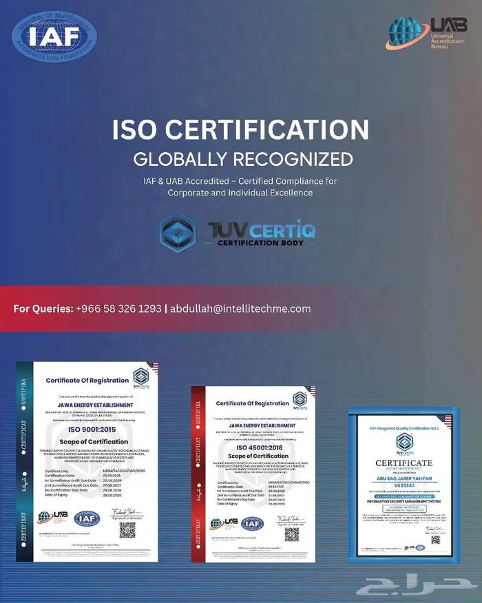 ISO CERTIFICATION   GLOBALLY RECOGNIZED 0