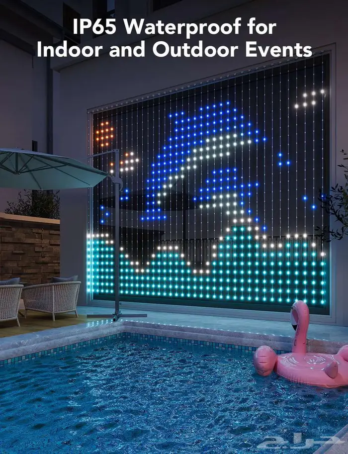 قوفي اضاءة ستارة ذكية Govee Curtain Light 6
