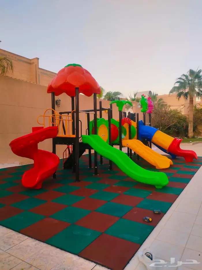 مراجيح وزحاليق العاب اطفال توريد وتركيب 12