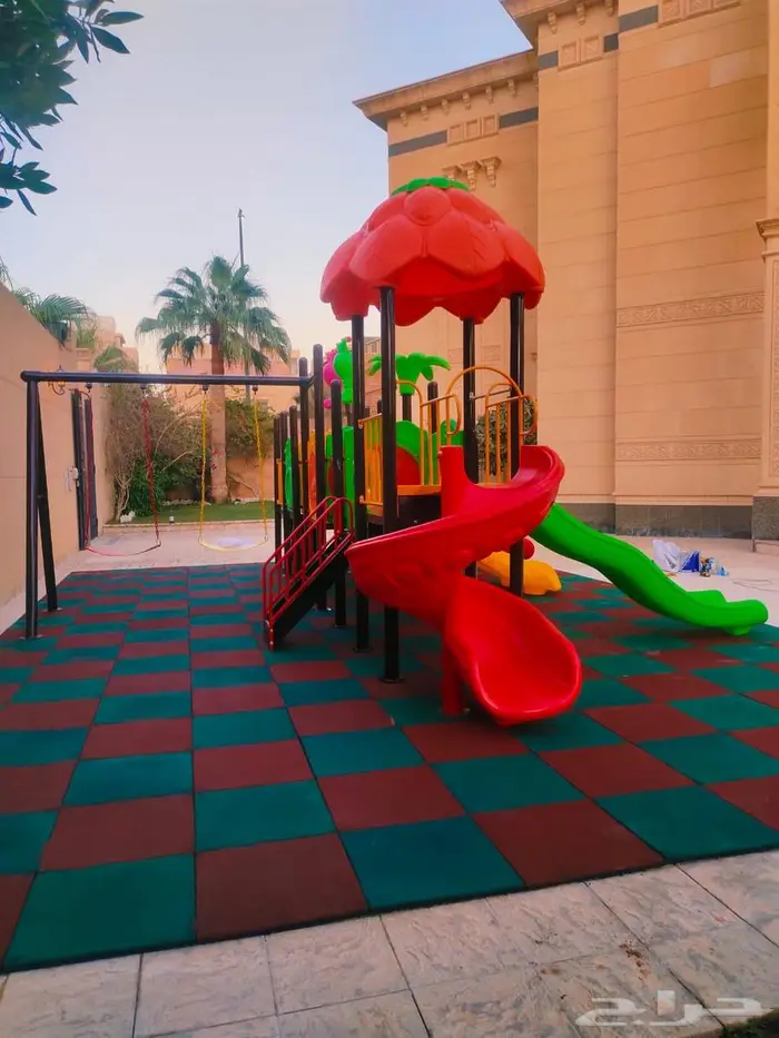 مراجيح وزحاليق العاب اطفال توريد وتركيب 9