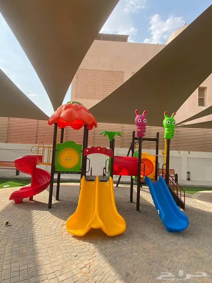 مراجيح وزحاليق العاب اطفال توريد وتركيب 17