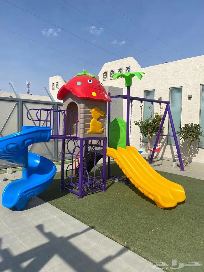 مراجيح وزحاليق العاب اطفال توريد وتركيب 19