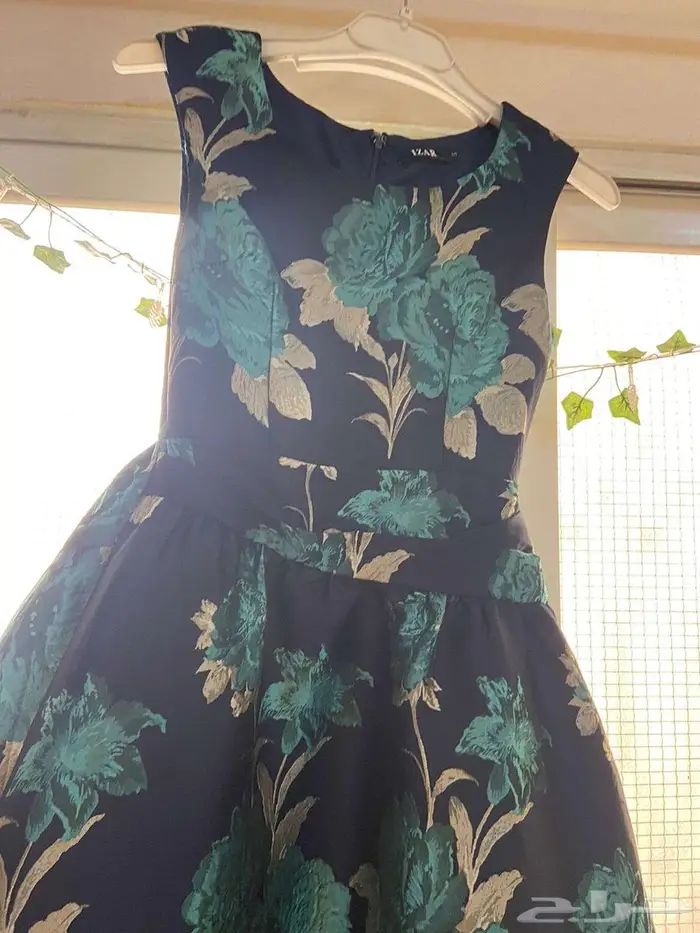 فستان سهره جاكار مستعمل للبيع 0