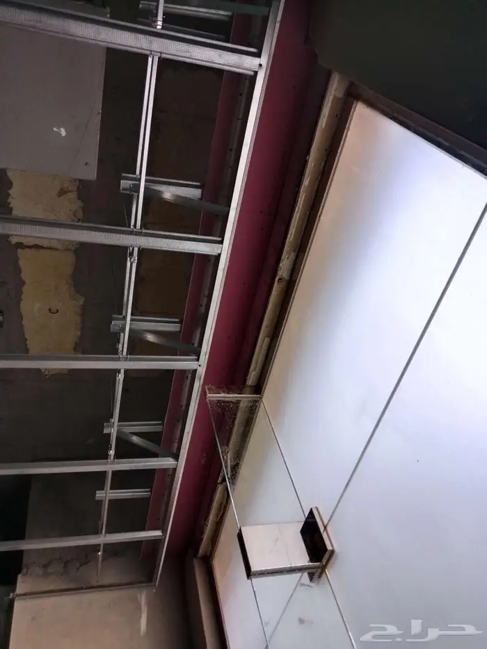 أنا معلم جبس بورد سيمنت بورد سقف مستعار فاصل جبس بورد 26