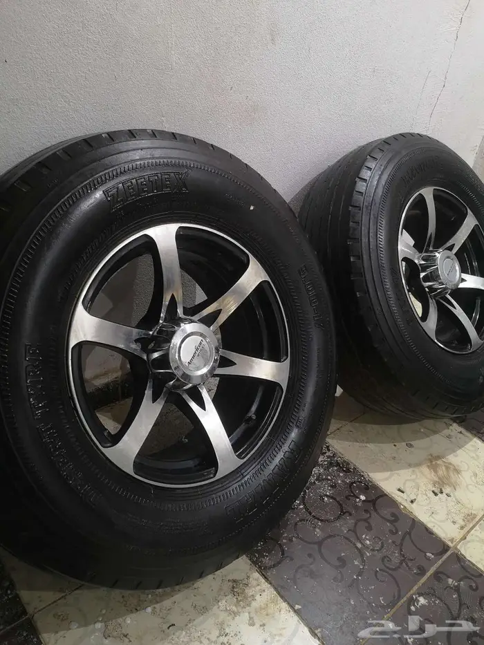 جنوط وكفرات باترول مستخدمه مقاس 9.00.17 1