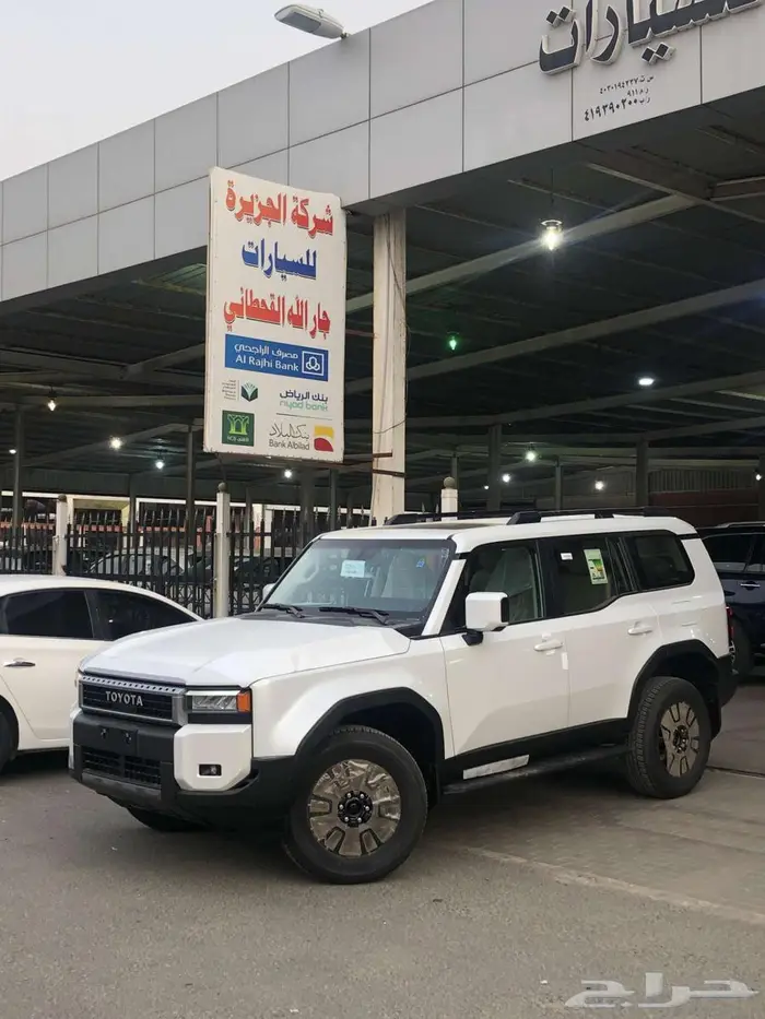 تويوتا برادو TXL2 بنزين 2025 أبيض _ جارالله القحطاني 0