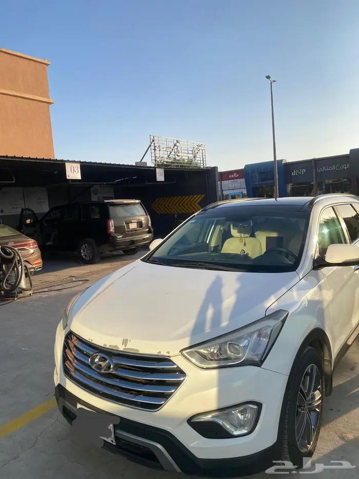 للبيع جراند سنتافي دبل سبع مقاعد بنزين نظيف 0