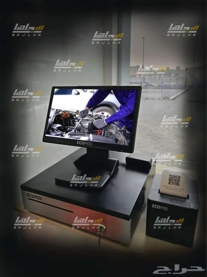 جهاز كاشير متكامل لورش الميكانيكا 0