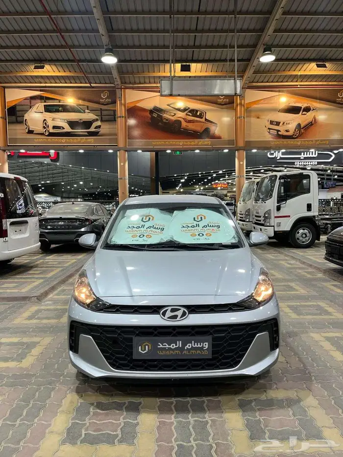 هيونداي i10 فليت 1.2 موديل 2026 لون فضي المجدوعي ( لوحات ) 2