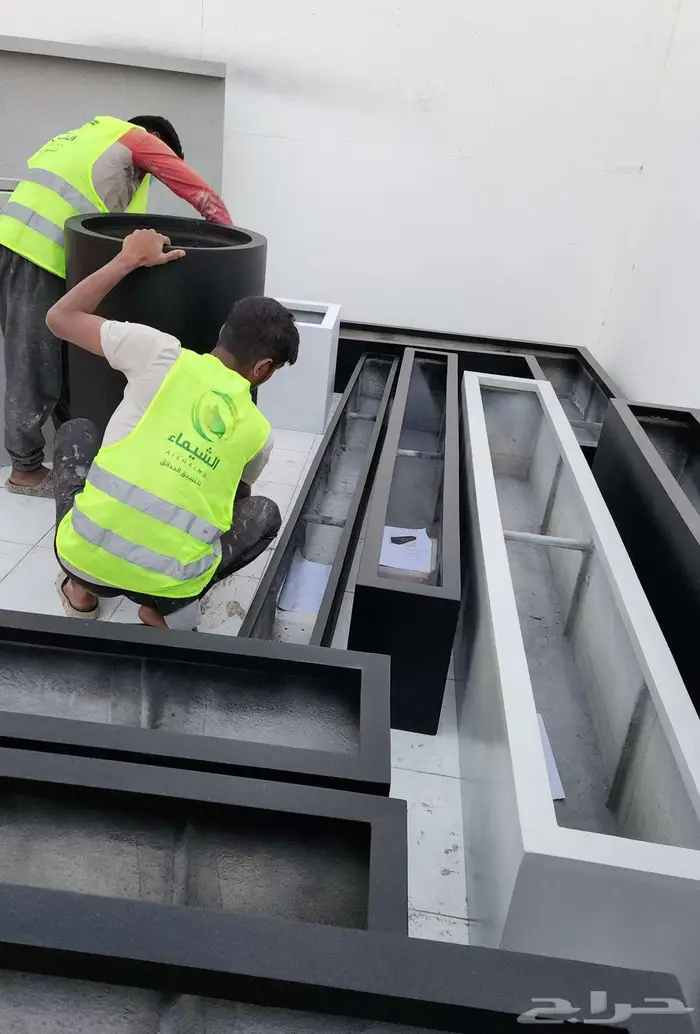 احواض للزراعة كبيرة بسعر الجملة مراكن للأشجار الضخمة فايبر 29