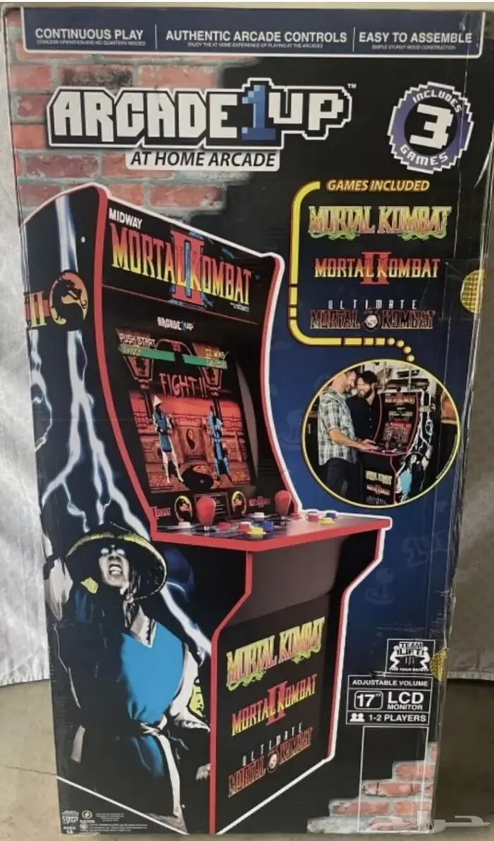 جهاز العاب اركيد arcade 1 up mortal kombat 1