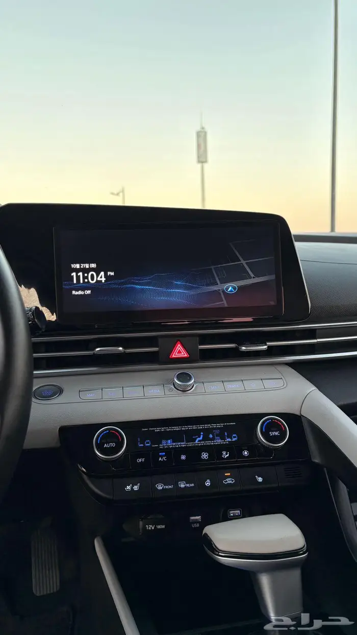 ألنترا (افانتي ) مدخل مميز مكيف خلفي وبحالة الوكالة 21 25