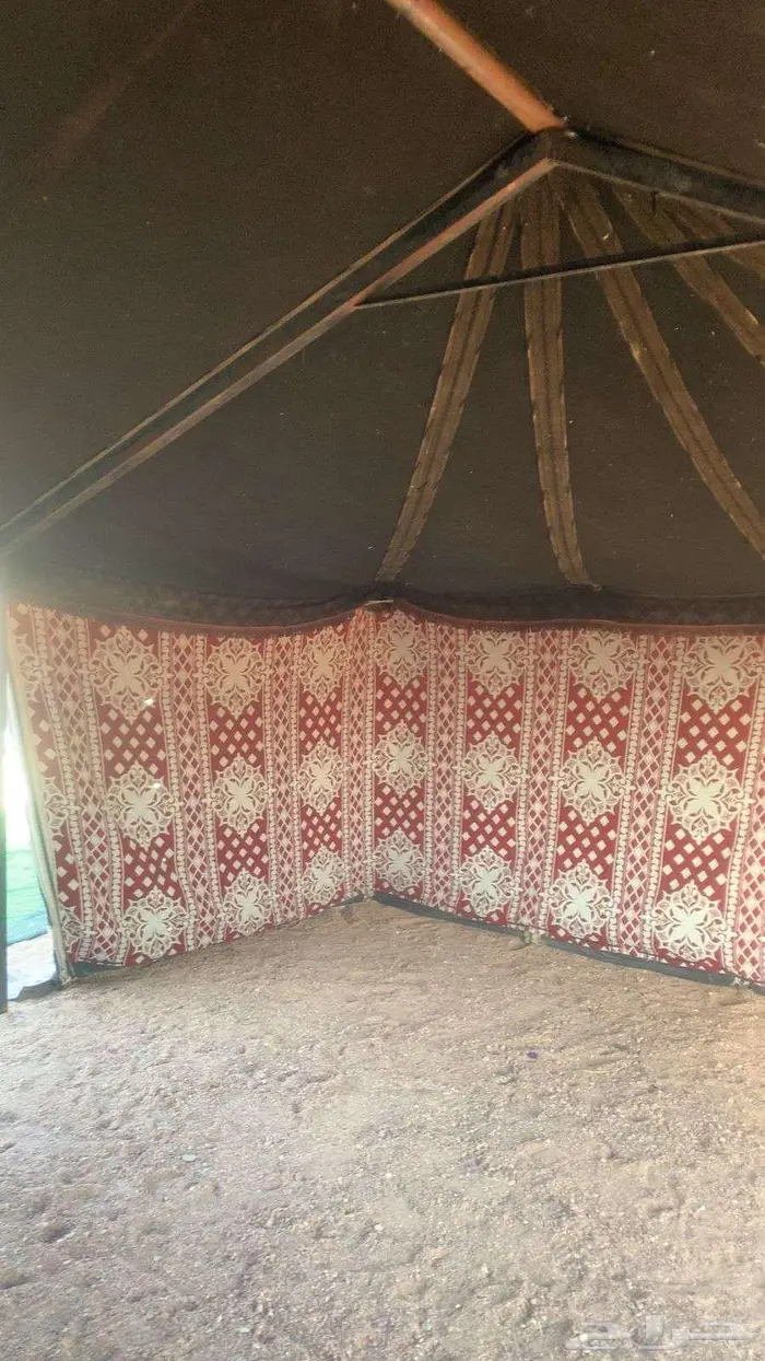 للبيع خيمة على شكل بيت شعر 5 في 7 6