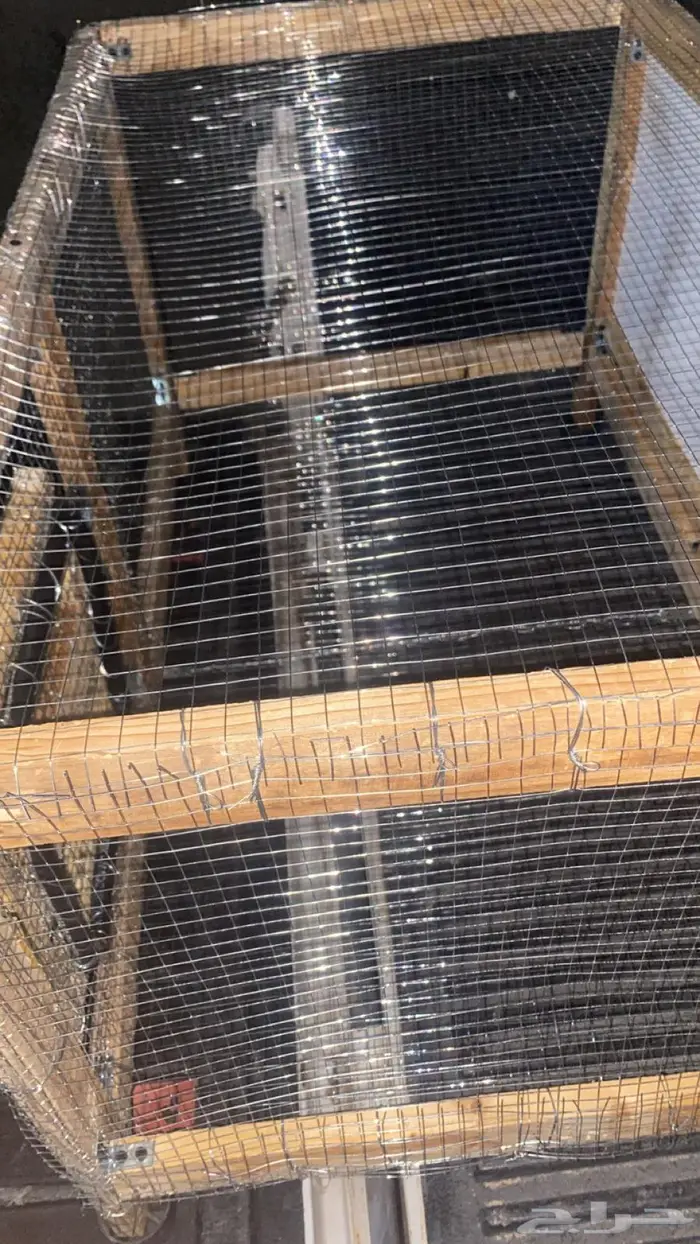 قفص خشب صنع يدوي 3