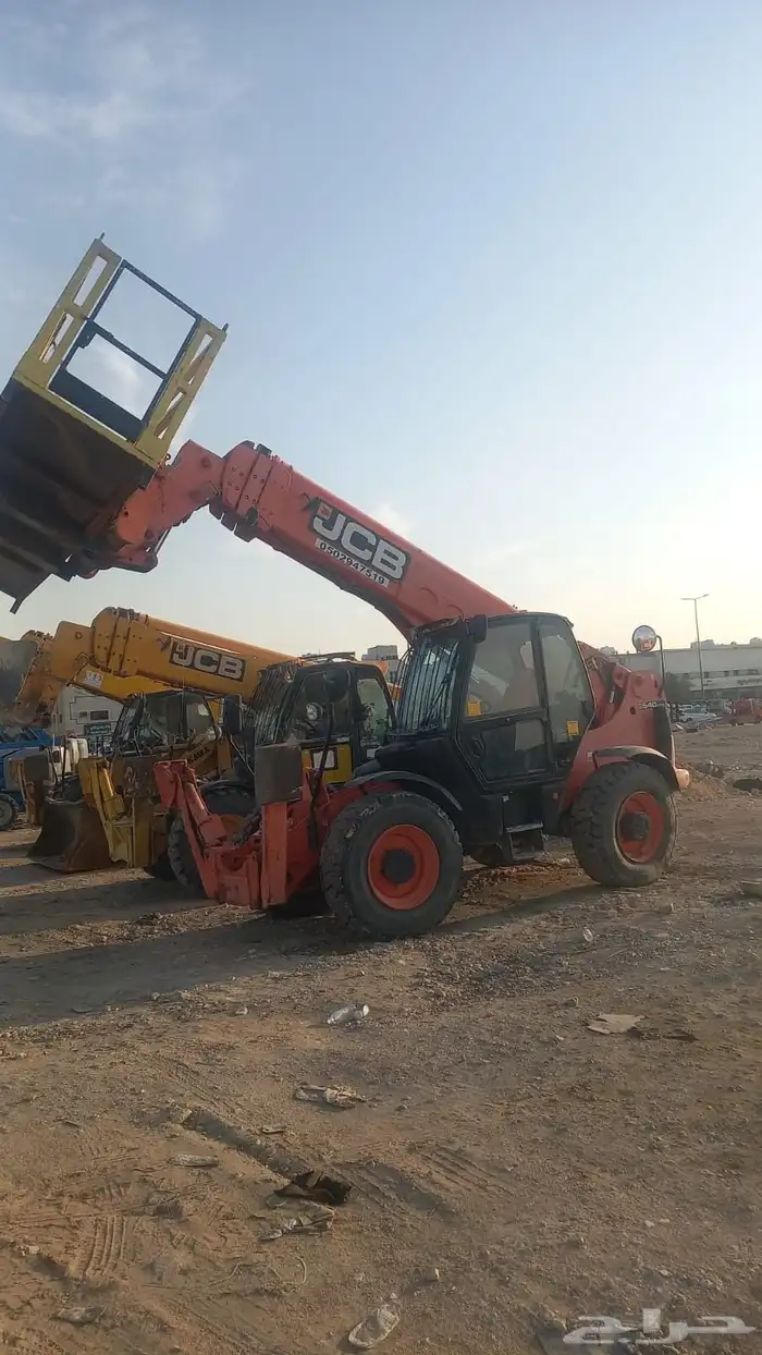 رافعة تلسكوبيه 17 متر للايجار شهري يومي سنوي أسعار مناسبه 0