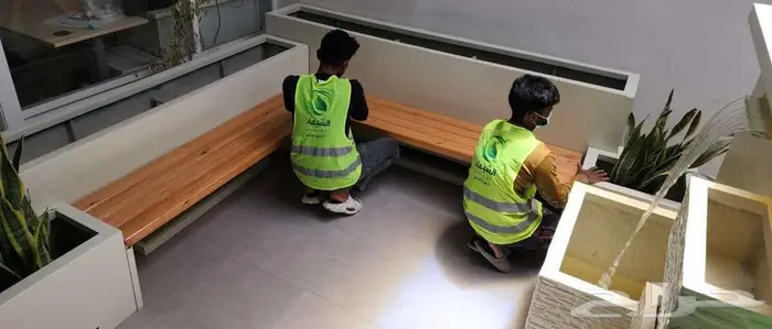 جلسات منزلية كبيرة فايبر للحدائق بسعر المصنع تفصيل بالخبر 32