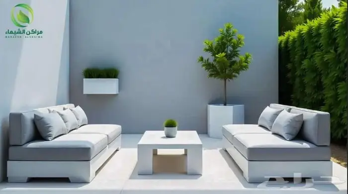 جلسات منزلية كبيرة فايبر للحدائق بسعر المصنع تفصيل بالخبر 5