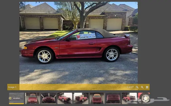 1998 Ford Mustang GT Convertible 0