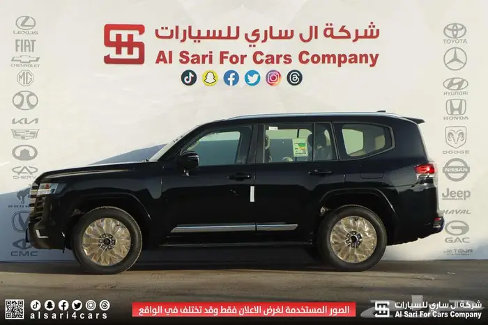 تويوتا لاند كروزر GXR L3 2025 اقساط بنوك وشركات 6