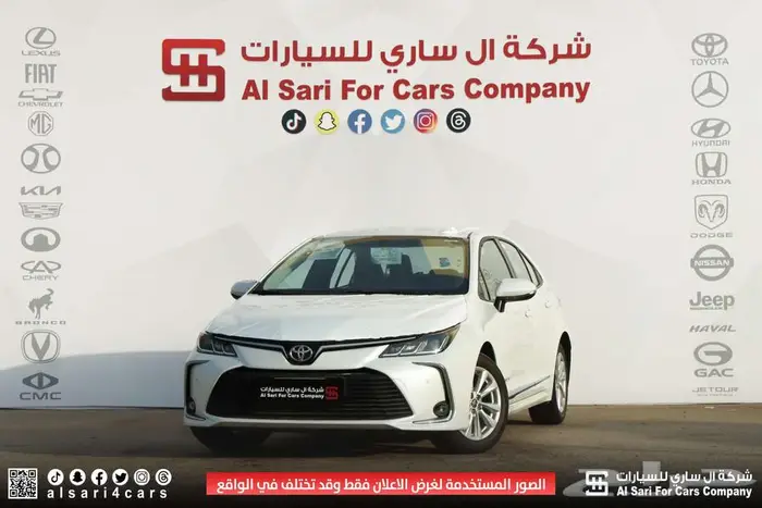 تويوتا كورلا XLI جنوط محرك 2.0 2025 اقساط بنوك وشركات 4