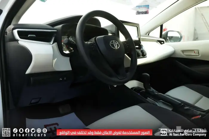 تويوتا كورلا XLI جنوط محرك 2.0 2025 اقساط بنوك وشركات 18