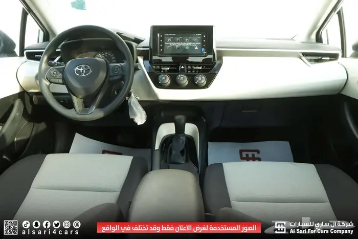 تويوتا كورلا XLI جنوط محرك 2.0 2025 اقساط بنوك وشركات 26
